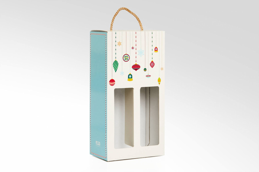 Caja para dos botellas Image