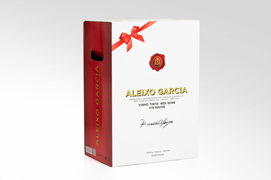 Caja para seis botellas con partición Image