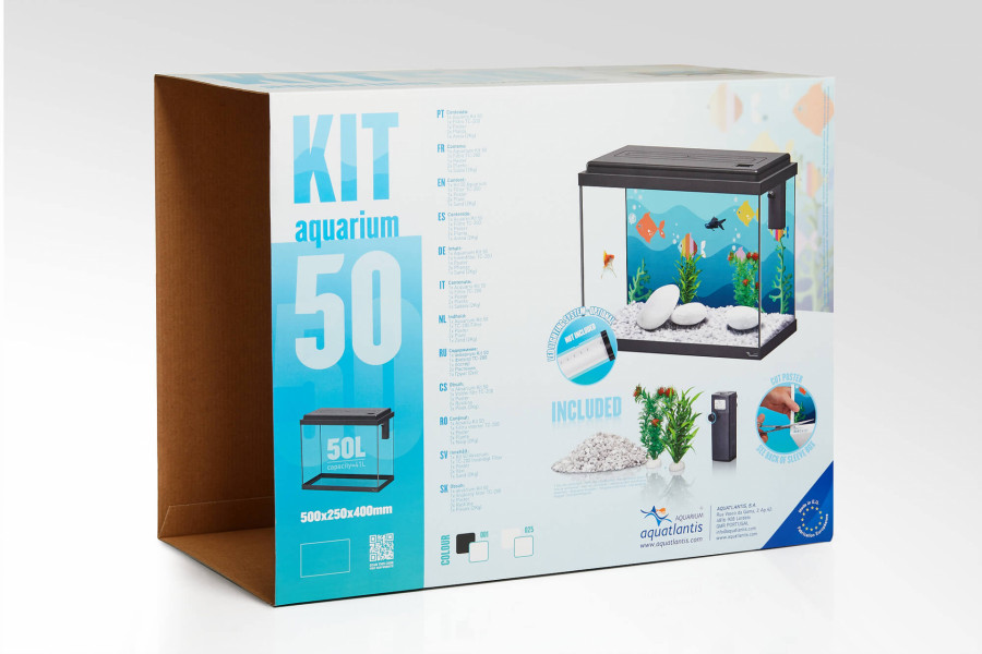 Emballage pour aquarium Image